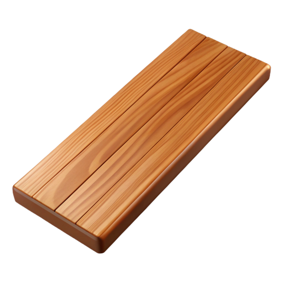 melancholic majestic Wooden flooring plank, NO BACKGROUND with Transparent Background. flawless png