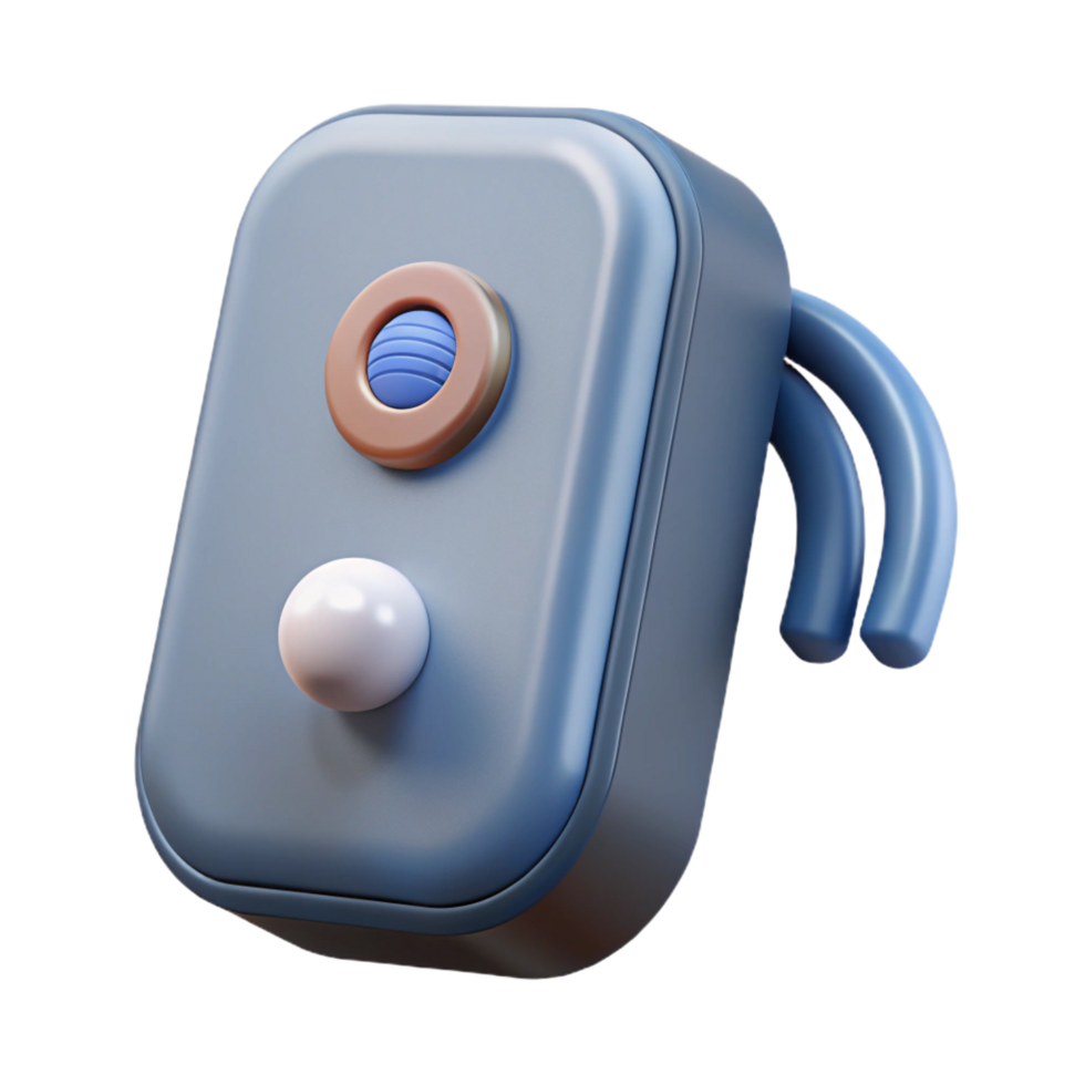 sumptuous energetic baroque Doorbell, wireless, NO BACKGROUND with Transparent Background. masterfully captured png