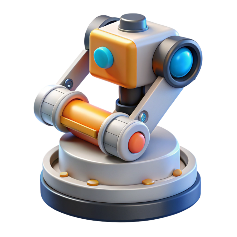 rare abstract Advanced robotic probe with retractable sensors NO BACKGROUND with Transparent Background. sharp png