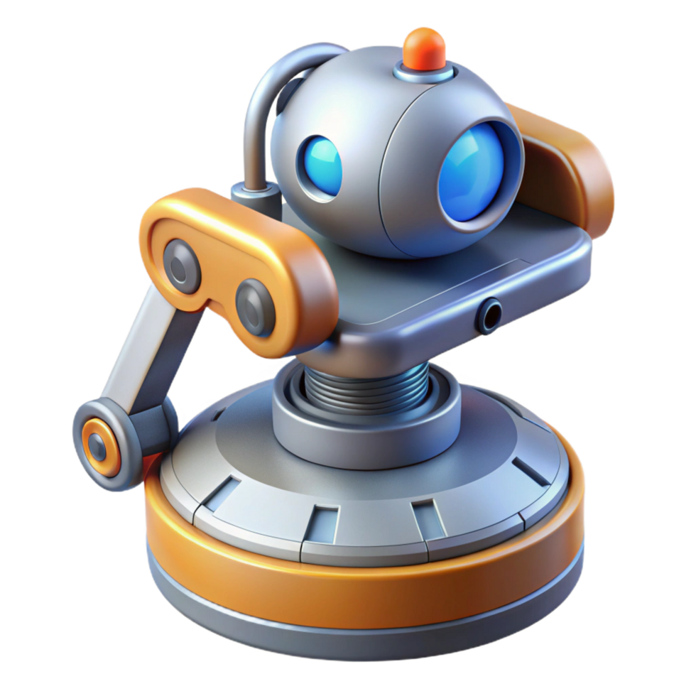 joyful extraordinary Advanced robotic probe with retractable sensors NO BACKGROUND with Transparent Background. high quality png