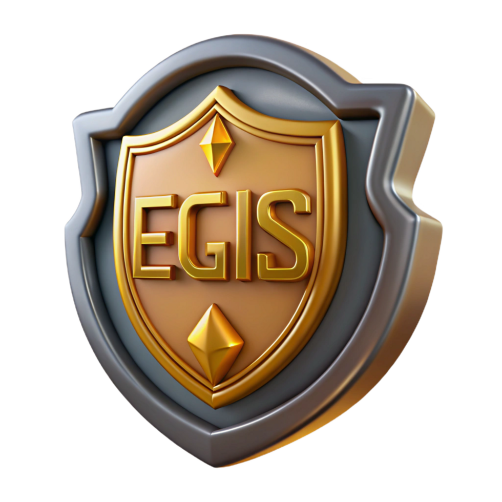 immaculate coveted Aegis, shield of Zeus and Athena. NO BACKGROUND with Transparent Background. png