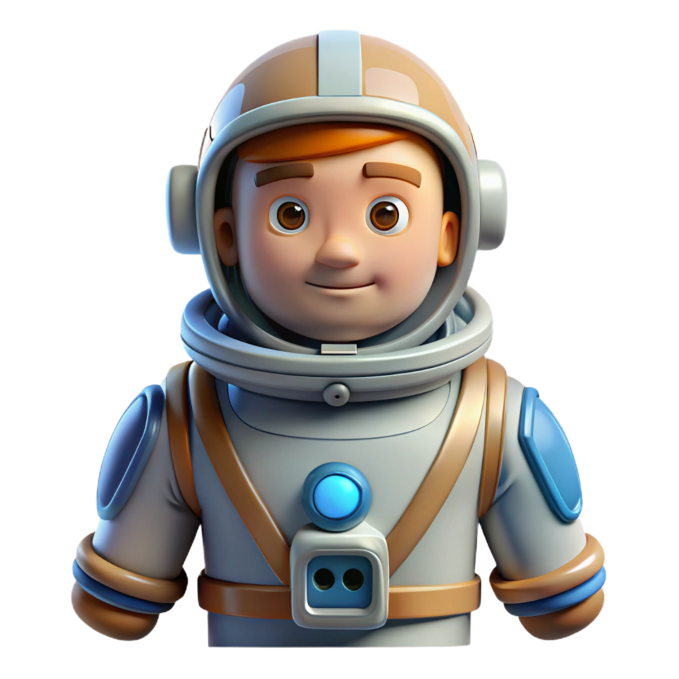 signature creative Astronaut in spacesuit, NO BACKGROUND with Transparent Background. handcrafted png