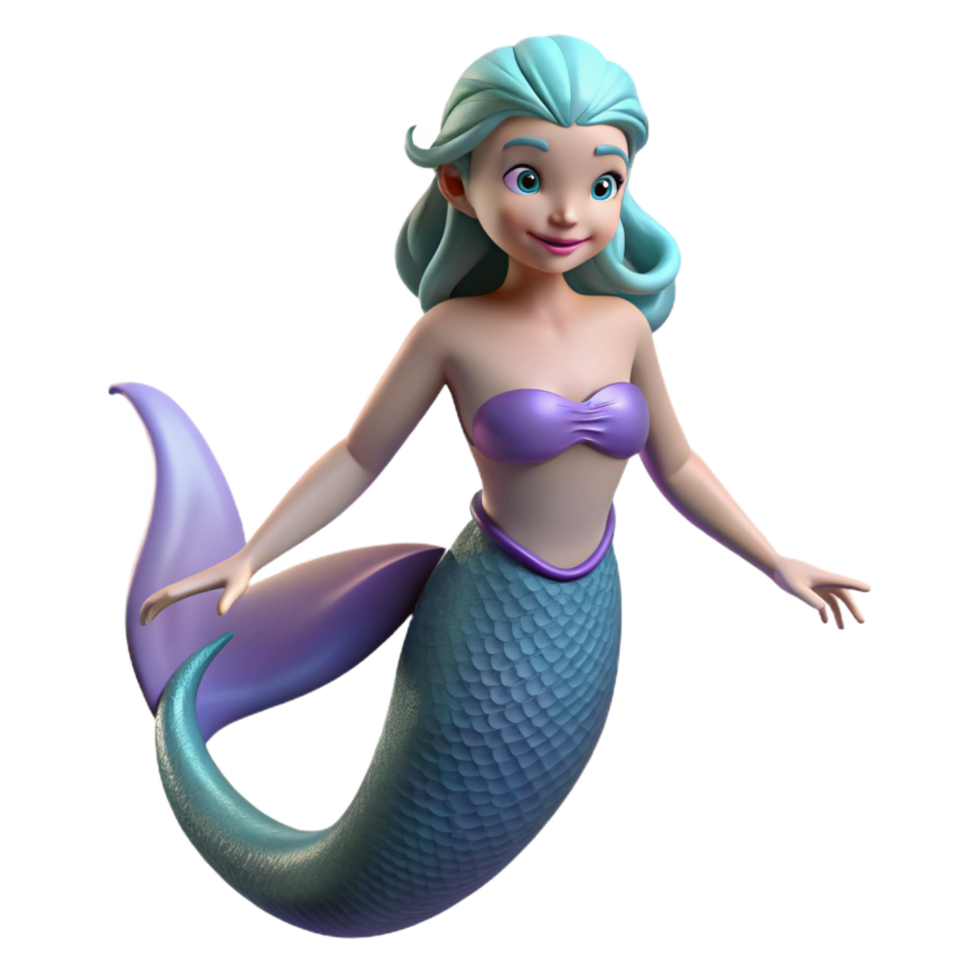 stunning romantic baroque Siren, mythical creature, known for enchanting sailors with their voices. NO BACKGROUND with Transparent Background. precision png