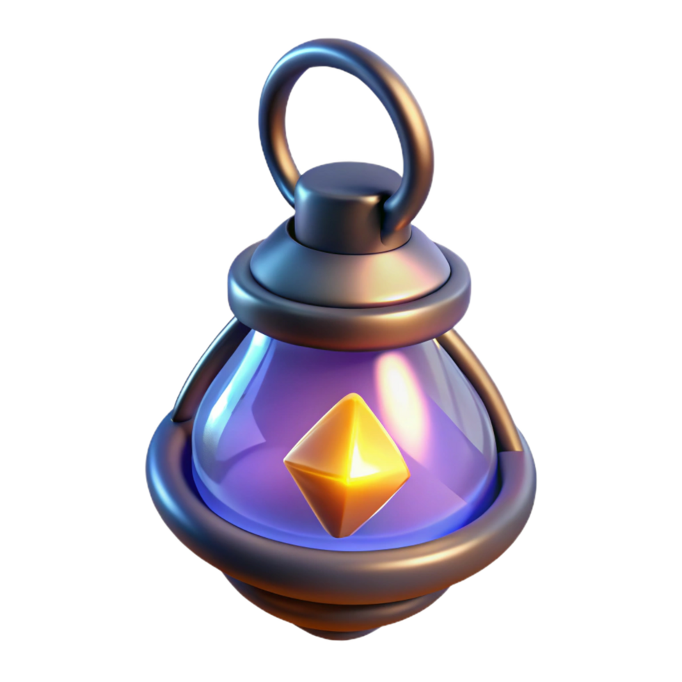 serene dramatic elegant A magical amulet glowing with an inner light. NO BACKGROUND with Transparent Background. elite png