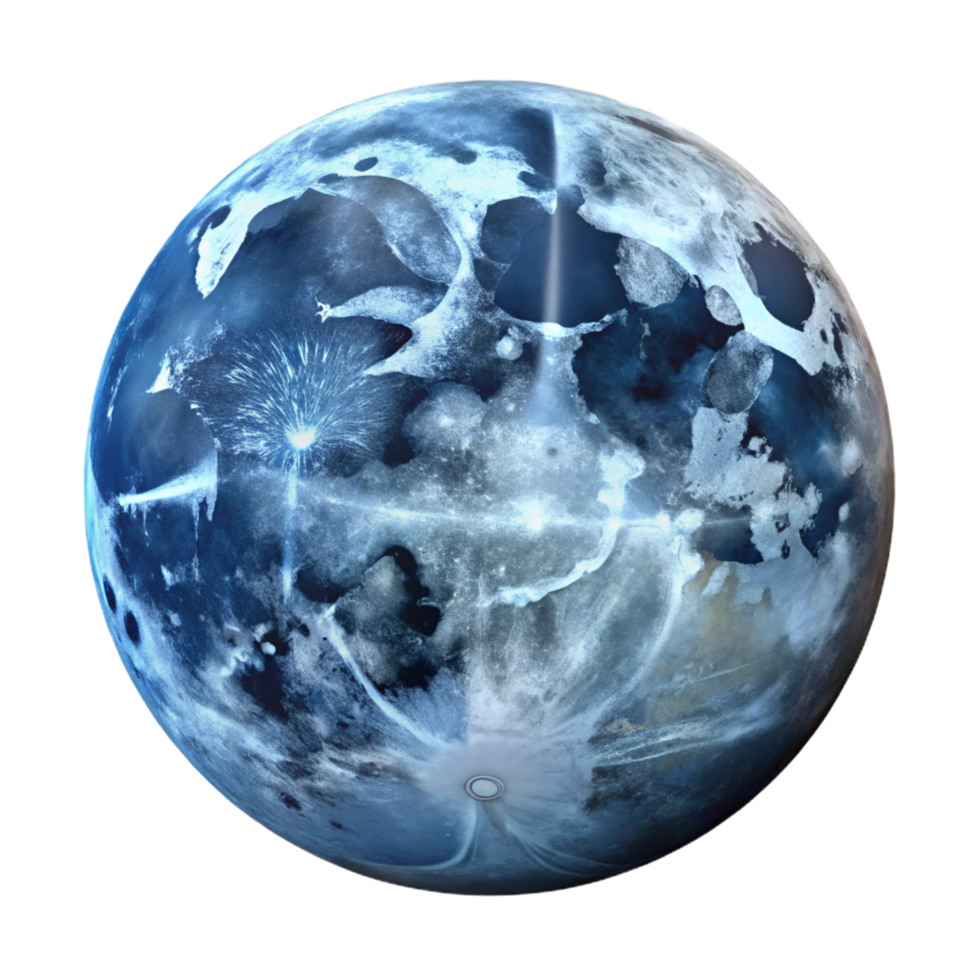 remarkable elegant A single, realistic full moon. NO BACKGROUND with Transparent Background. top-tier png