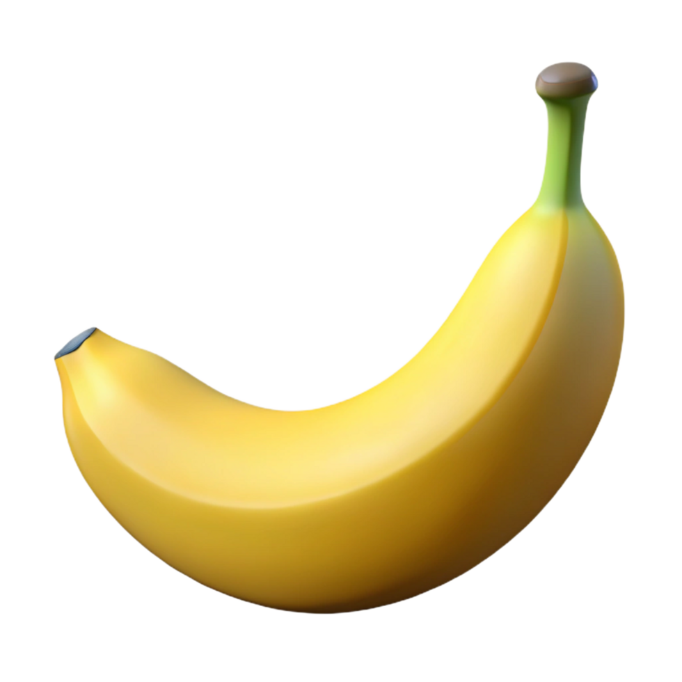 wonderful tropical Ripe banana, NO BACKGROUND with Transparent Background. artisan png