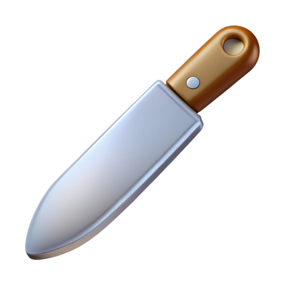 signature vintage Chef's knife, NO BACKGROUND with Transparent Background. ultra HD png