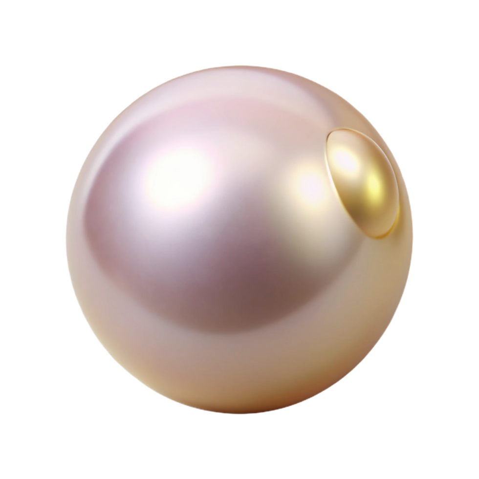 immaculate peaceful geometric Single pearl earring, NO BACKGROUND with Transparent Background. precision png