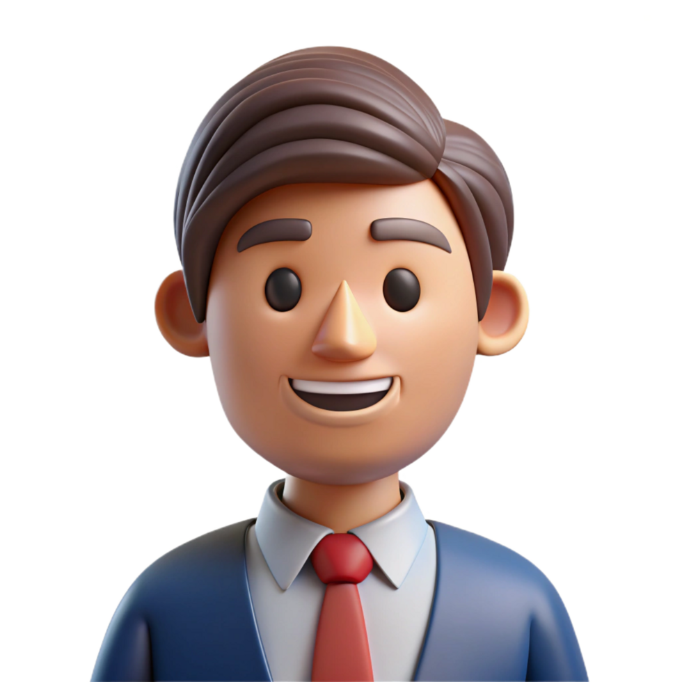 mysterious immaculate Businessman in a tie, NO BACKGROUND with Transparent Background. refined png