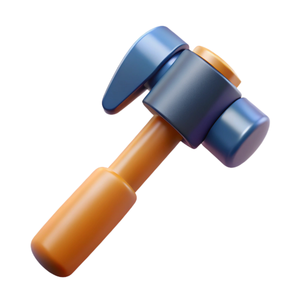 majestic memorable Hammer, NO BACKGROUND with Transparent Background. png
