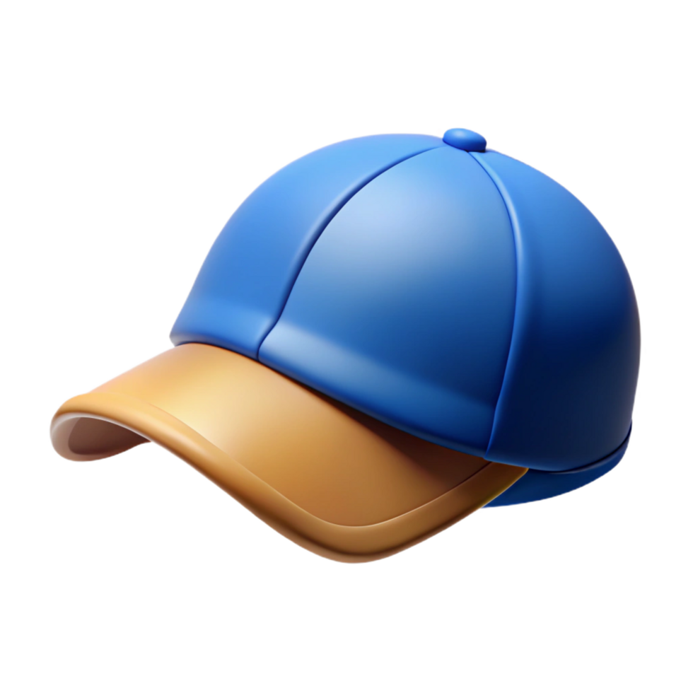 unforgettable avant-garde Baseball cap, NO BACKGROUND with Transparent Background. original png