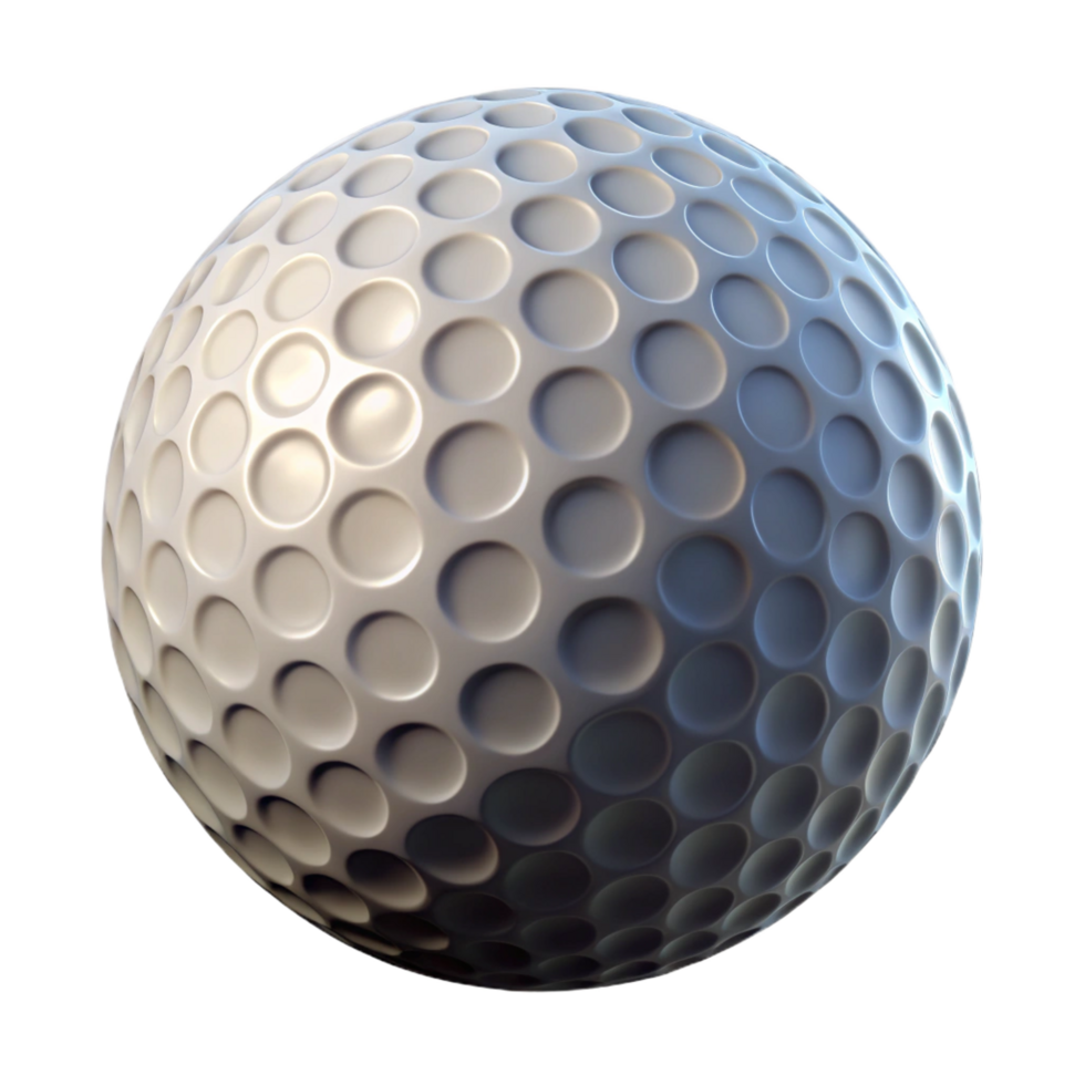 peaceful magnificent Golf ball, NO BACKGROUND with Transparent Background. original png