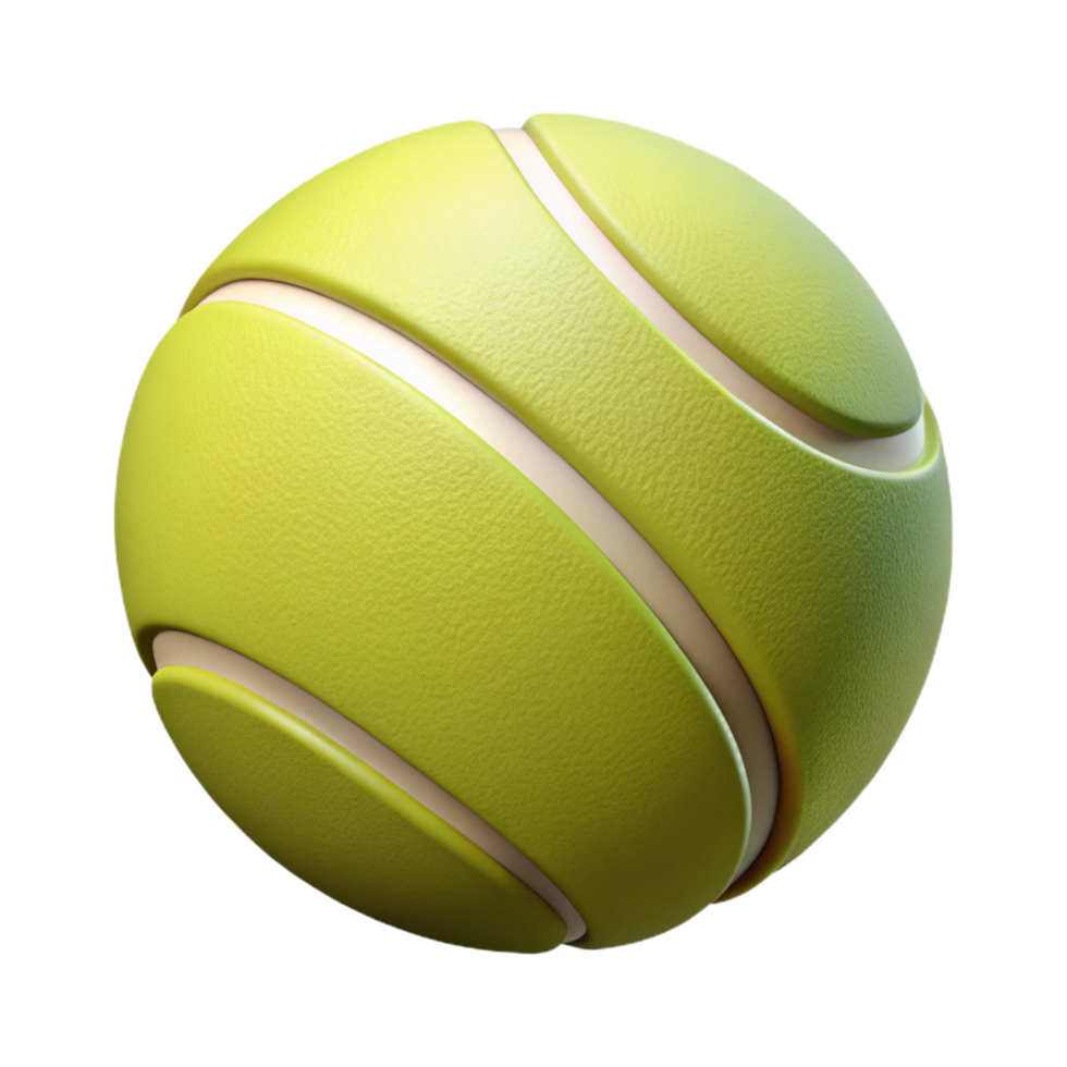 notable artistic Tennis ball, NO BACKGROUND with Transparent Background. luxury png