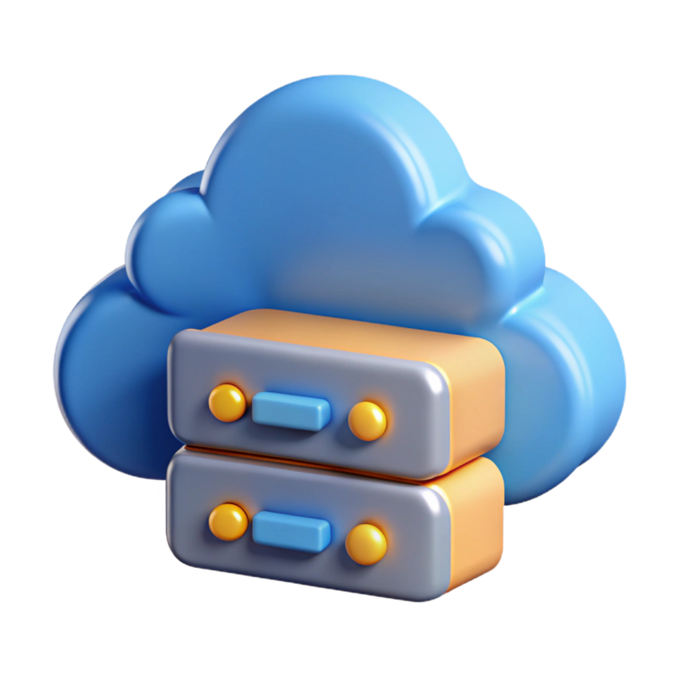 signature nordic Cloud computing server icon NO BACKGROUND with Transparent Background. artisan png