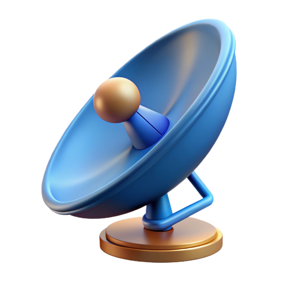 playful alluring Satellite dish NO BACKGROUND with Transparent Background. elite png