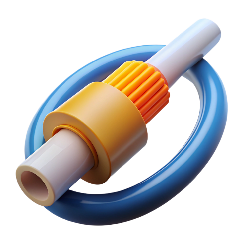 sought-after organic Fiber optic cable NO BACKGROUND with Transparent Background. professional png