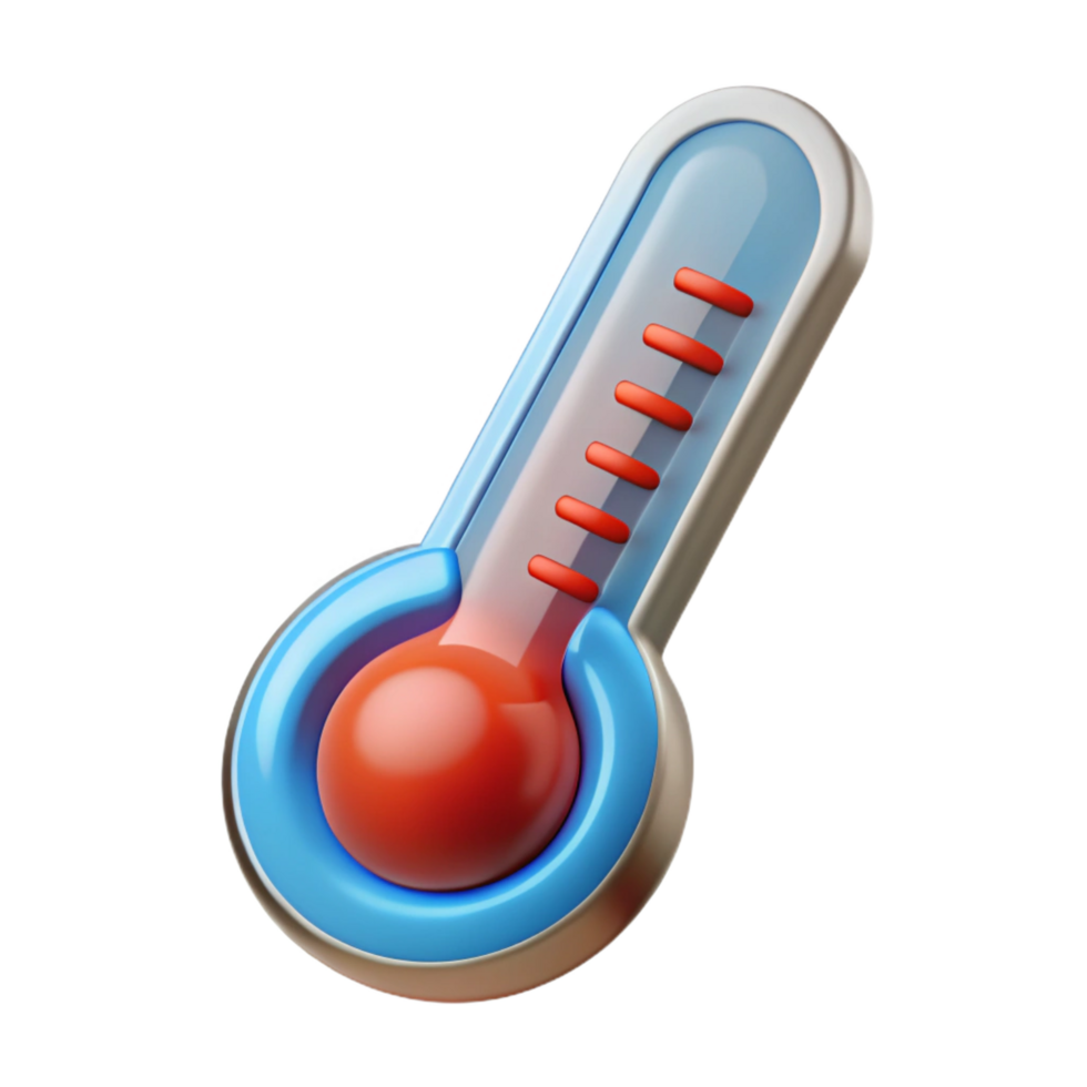 picturesque nostalgic contemporary Thermometer NO BACKGROUND with Transparent Background. precision png