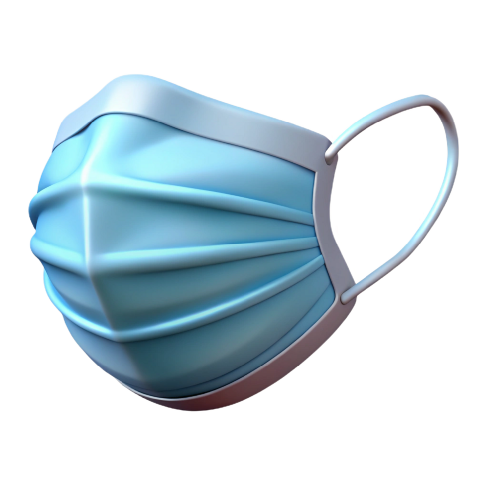 remarkable creative Surgical mask NO BACKGROUND with Transparent Background. luxury png
