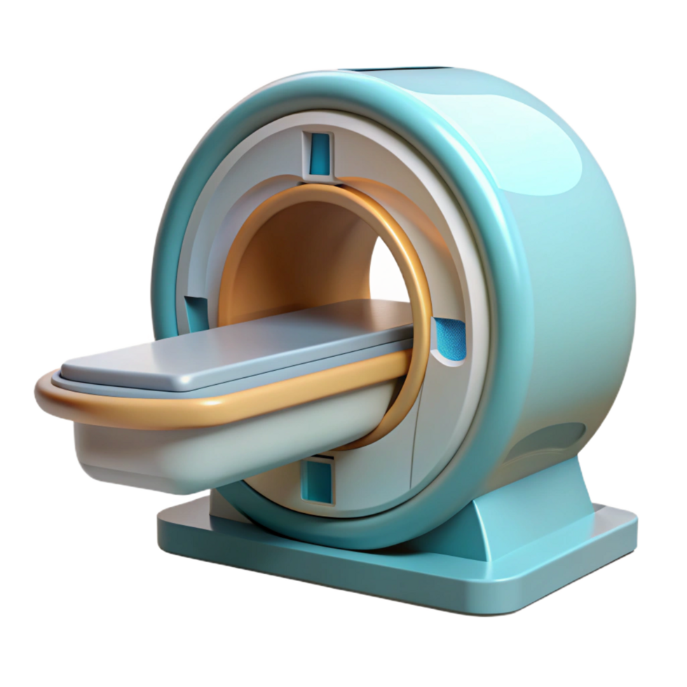 romantic exquisite MRI machine NO BACKGROUND with Transparent Background. premium png