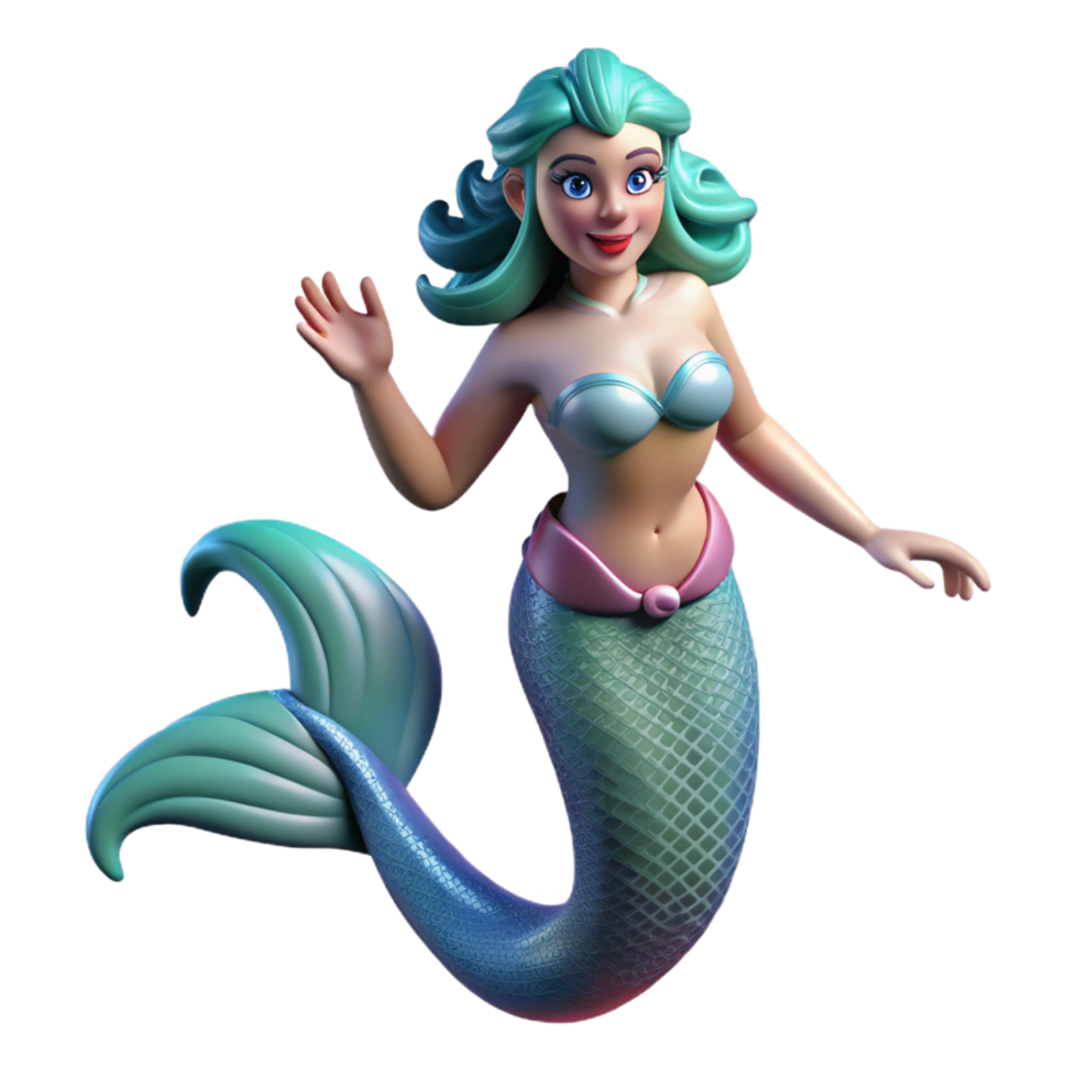 unparalleled modern Siren, mythical creature, alluring voice, NO BACKGROUND with Transparent Background. 8K png