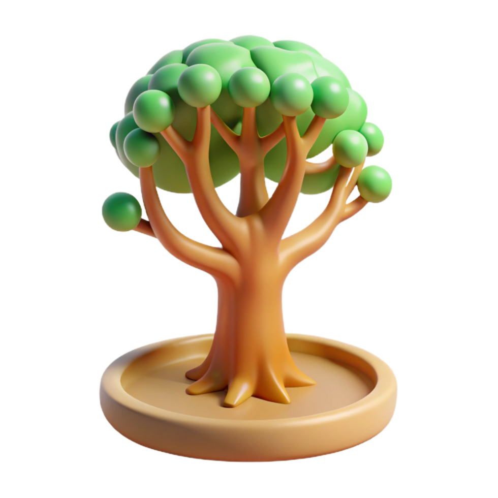 impressive joyful avant-garde Yggdrasil, world tree, Norse mythology, NO BACKGROUND with Transparent Background. high quality png