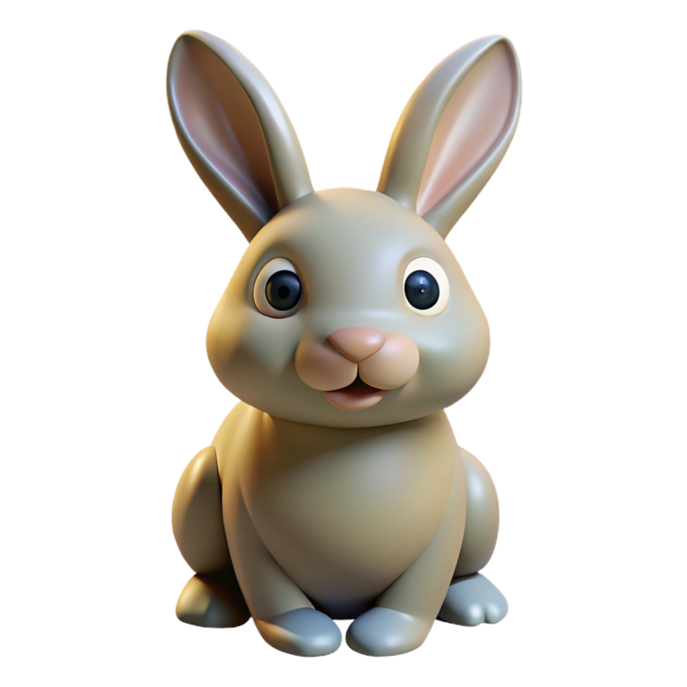 signature organic Rabbit NO BACKGROUND with Transparent Background. impeccable png
