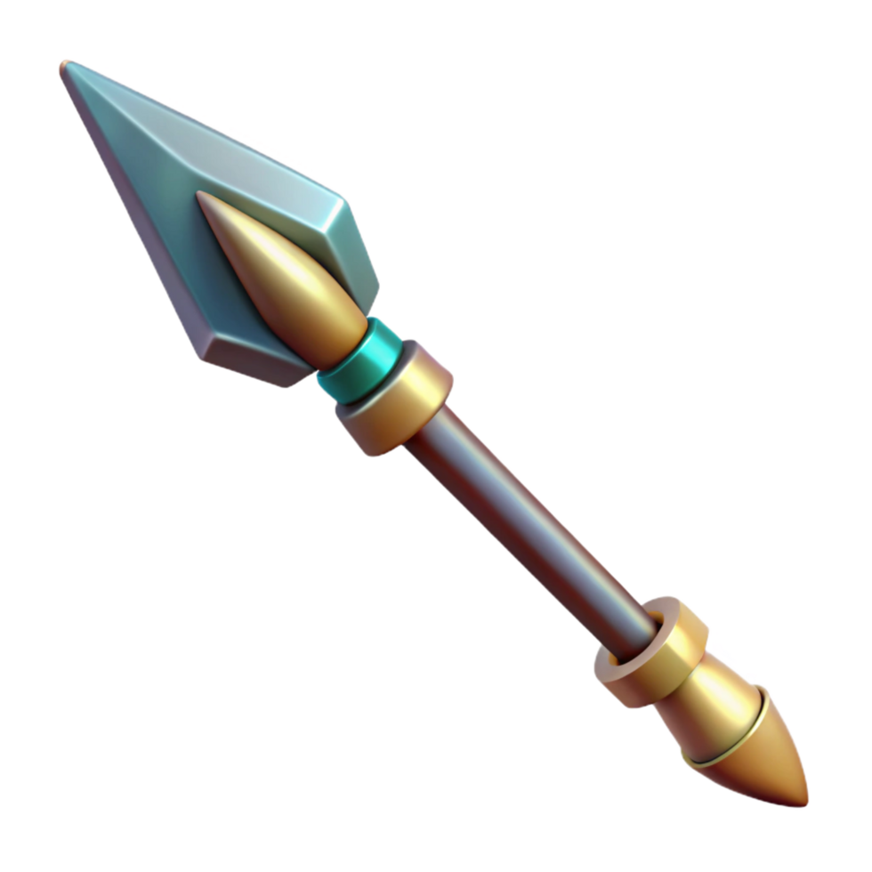 wonderful abstract Odin's Spear, Gungnir, Norse mythology, NO BACKGROUND with Transparent Background. luxury png