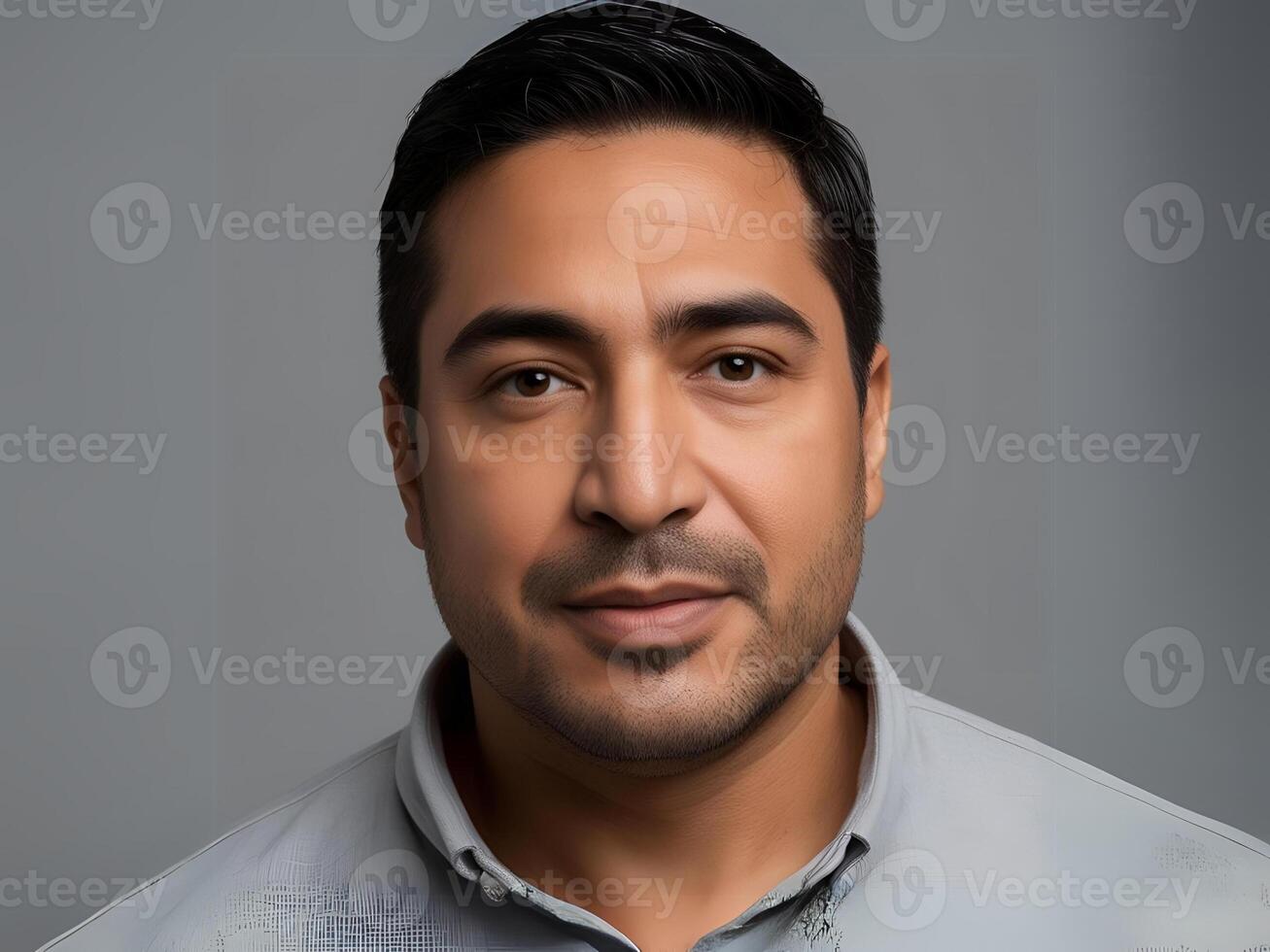 Confident Middle Aged Hispanic Man in Professional Attire Business and Corporate Portrait photo