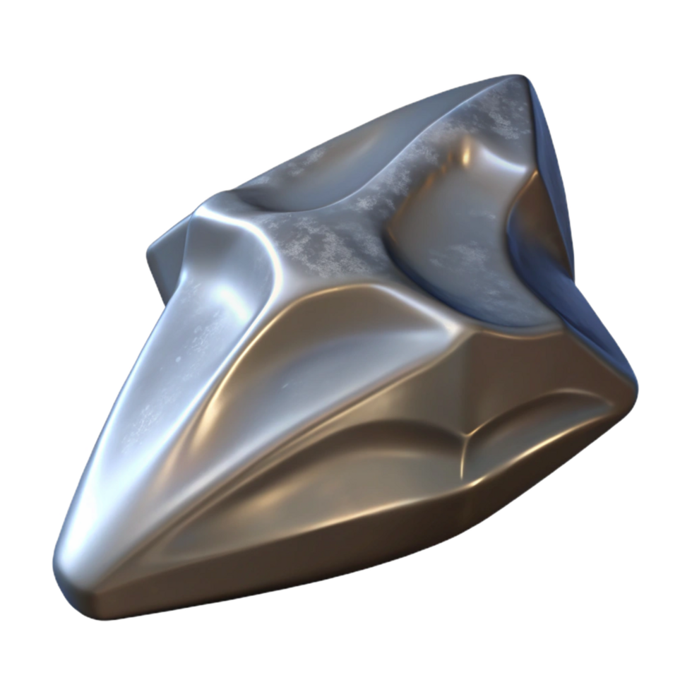 radiant rare Stygian Iron, metal from the River Styx, NO BACKGROUND with Transparent Background. png