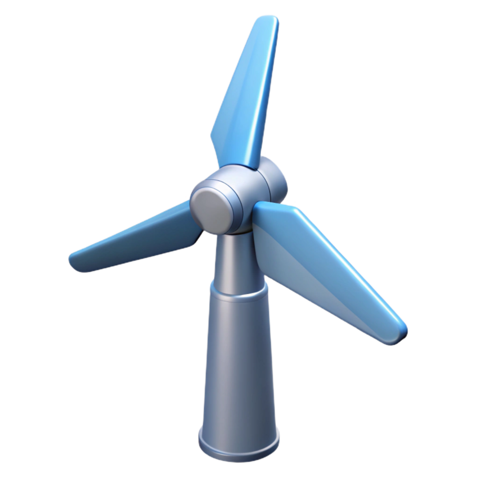 mesmerizing signature Wind turbine blade NO BACKGROUND with Transparent Background. png
