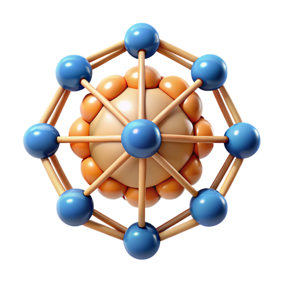 fascinating nostalgic geometric Artificial intelligence neural network NO BACKGROUND with Transparent Background. artisan png