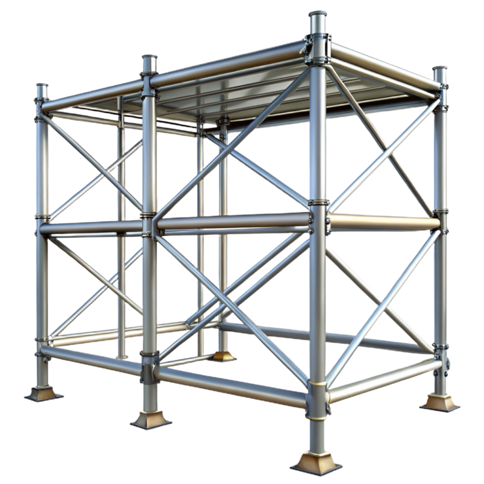 stunning peaceful bohemian Scaffolding section, metal, NO BACKGROUND with Transparent Background. artisan png
