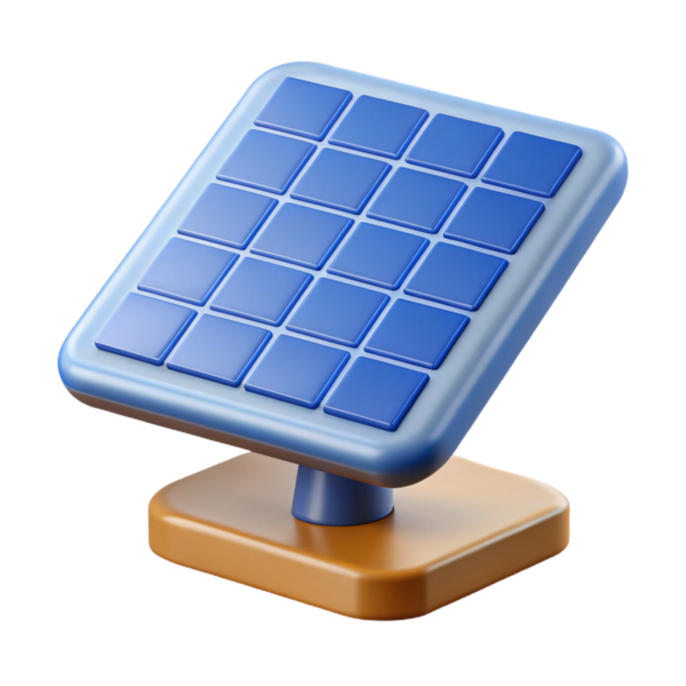 impressive baroque Solar panel, photovoltaic cell, NO BACKGROUND with Transparent Background. gallery standard png