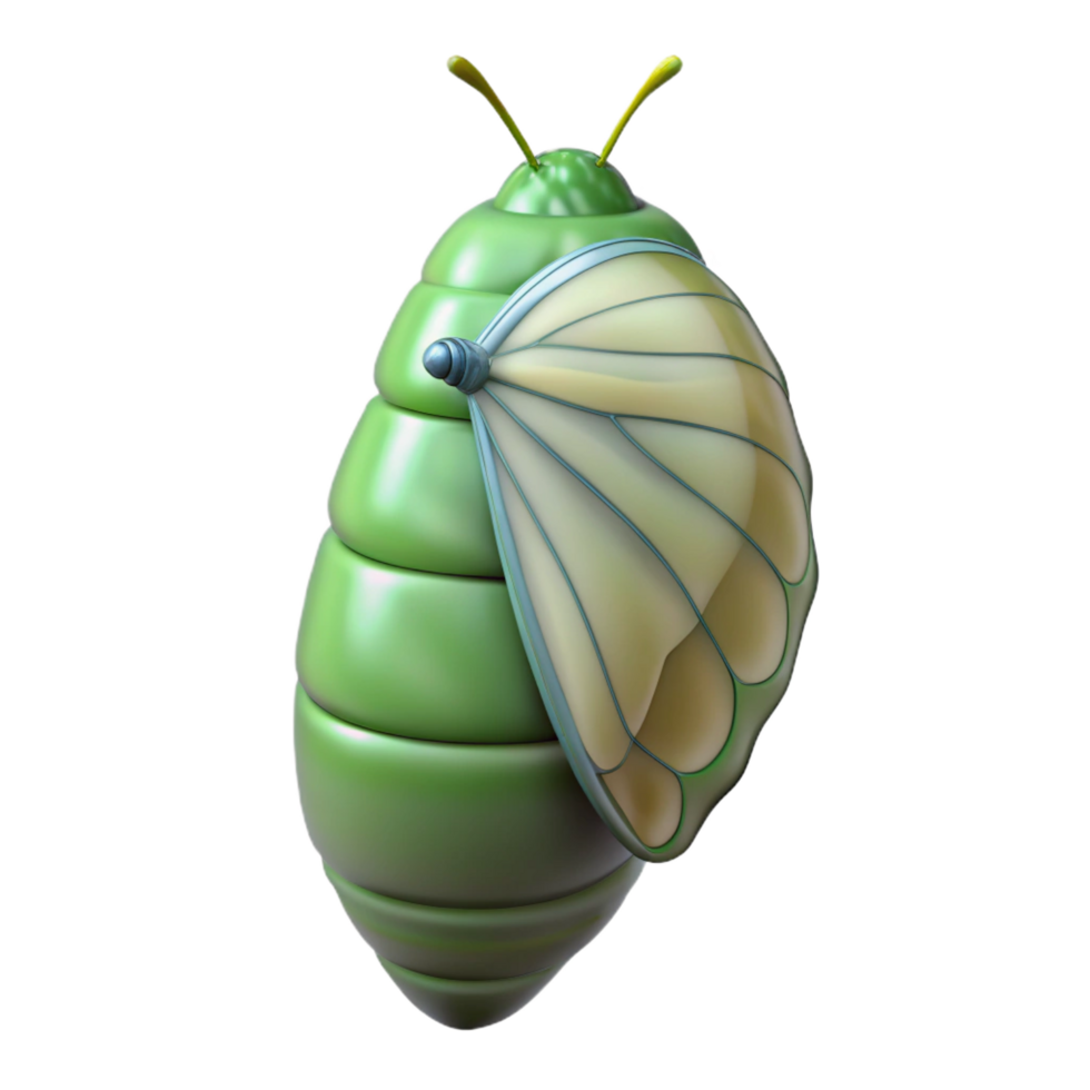iconic elegant Butterfly cocoon NO BACKGROUND with Transparent Background. top-tier png