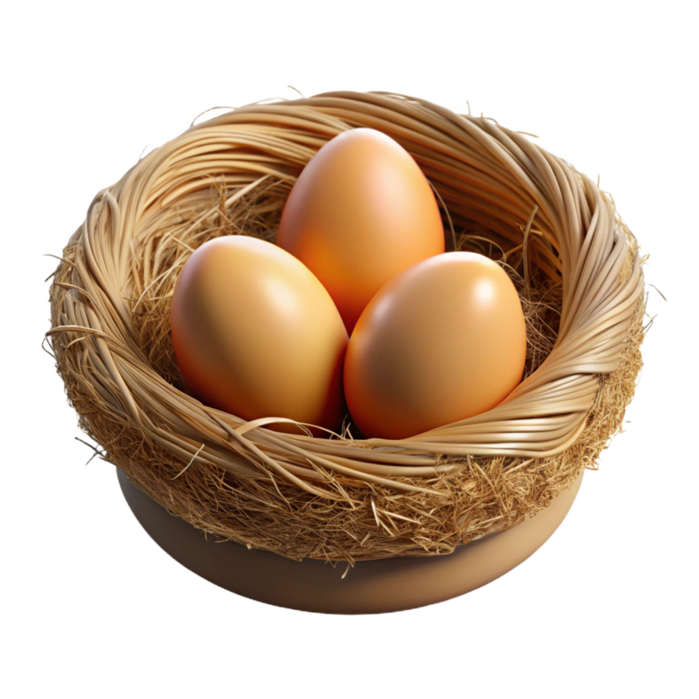 impressive art deco Bird's nest NO BACKGROUND with Transparent Background. top-tier png