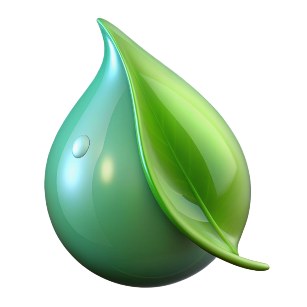 nostalgic exquisite Dewdrop on a leaf NO BACKGROUND with Transparent Background. handcrafted png