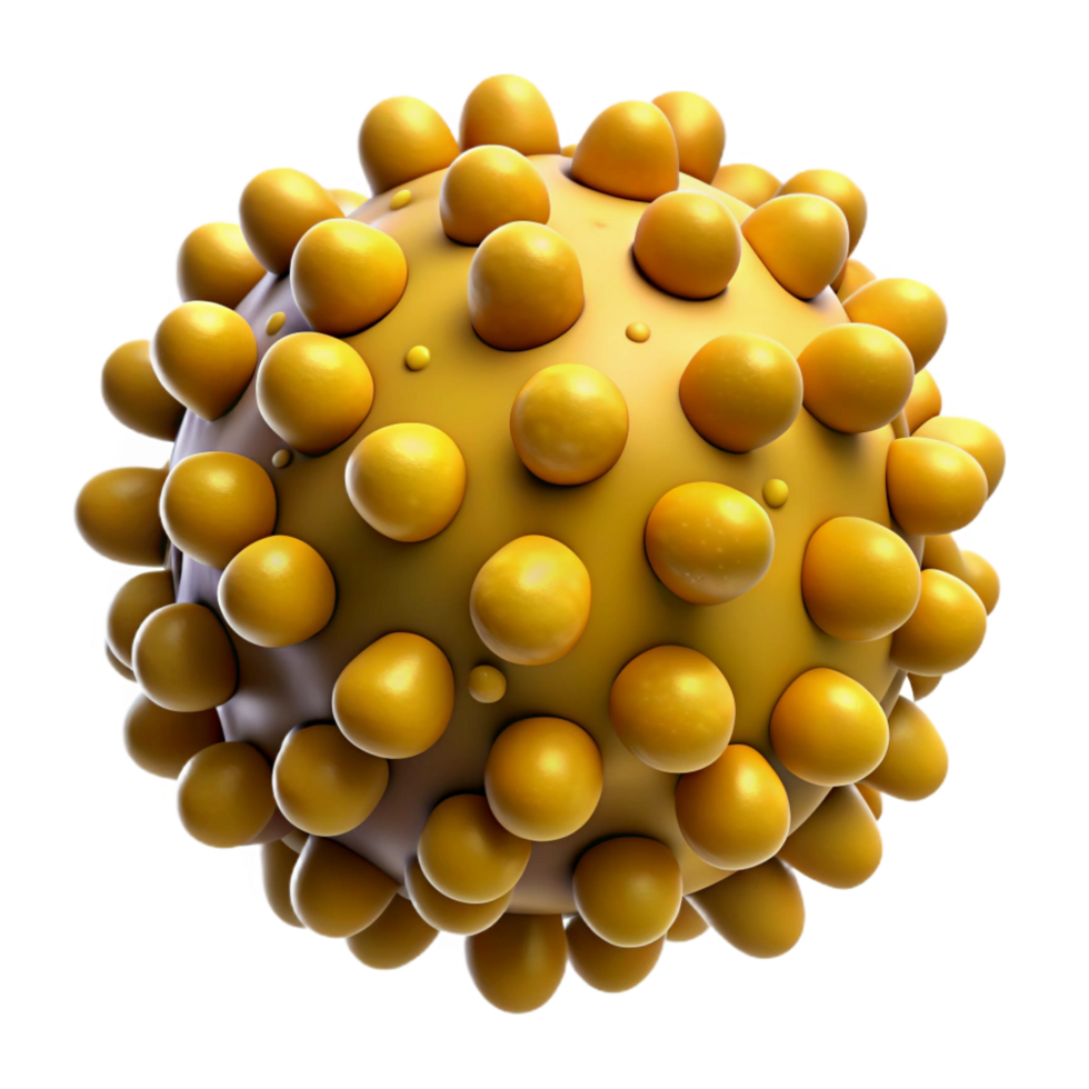 picturesque impressionist Close-up of pollen grains NO BACKGROUND with Transparent Background. masterfully captured png