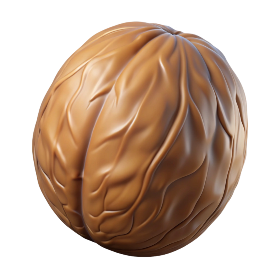 unparalleled futuristic Nut walnut NO BACKGROUND with Transparent Background. impeccable png