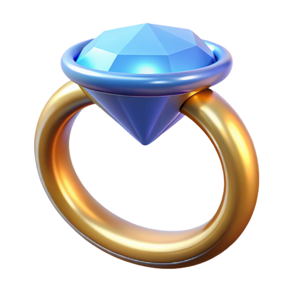 wonderful art deco Diamond ring, NO BACKGROUND with Transparent Background. authentic png