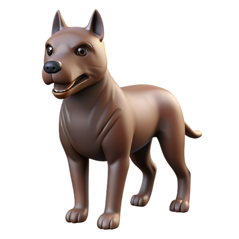 wonderful calm geometric A single-headed Cerberus. NO BACKGROUND with Transparent Background. ultra HD png