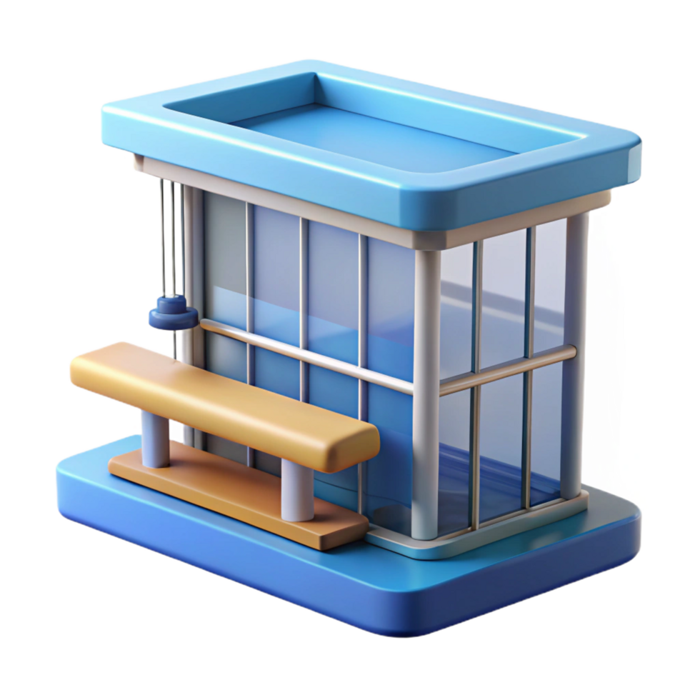 striking romantic tropical Modern skyscraper window cleaning platform, NO BACKGROUND with Transparent Background. impeccable png