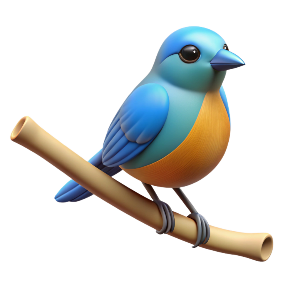 glorious bold elegant Bird perched on a branch branch cropped out NO BACKGROUND with Transparent Background. refined png