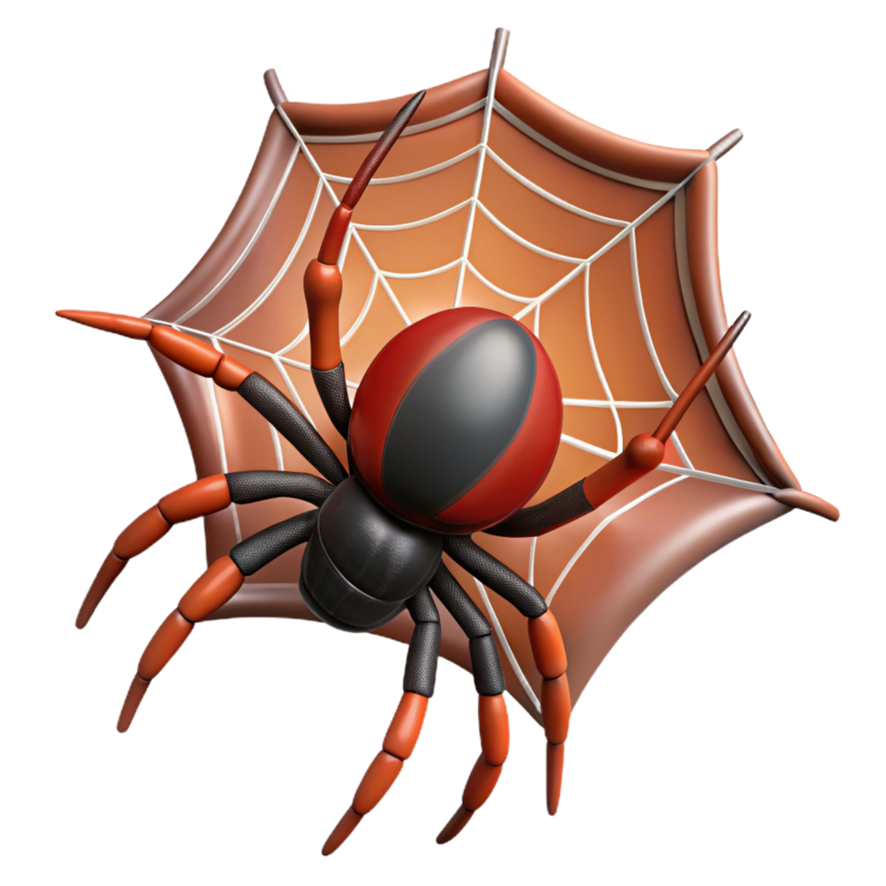 sought-after abstract Spider spinning a web web cropped out NO BACKGROUND with Transparent Background. elite png