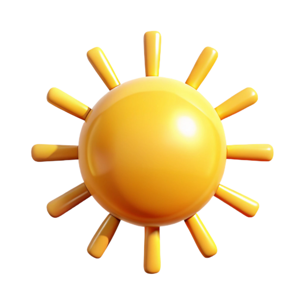 radiant nostalgic organic Sun shining rays cropped out NO BACKGROUND with Transparent Background. studio quality png