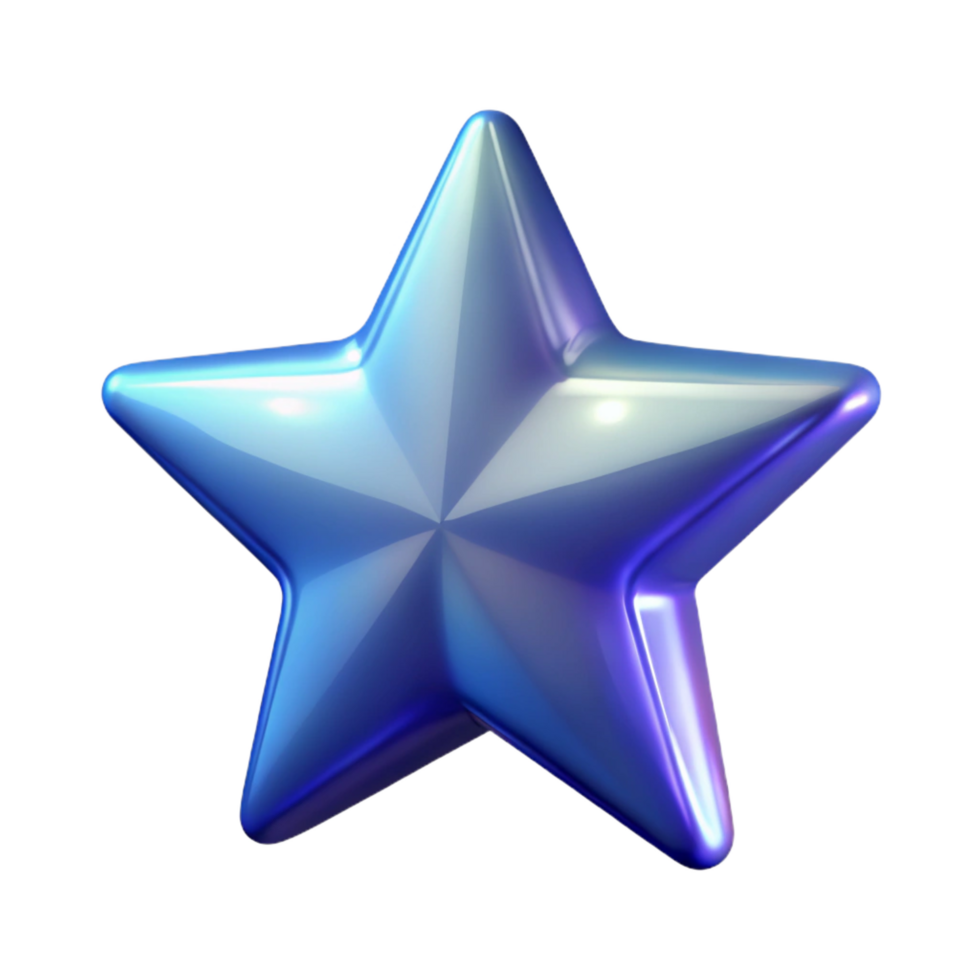 whimsical enchanting Star twinkling NO BACKGROUND with Transparent Background. refined png