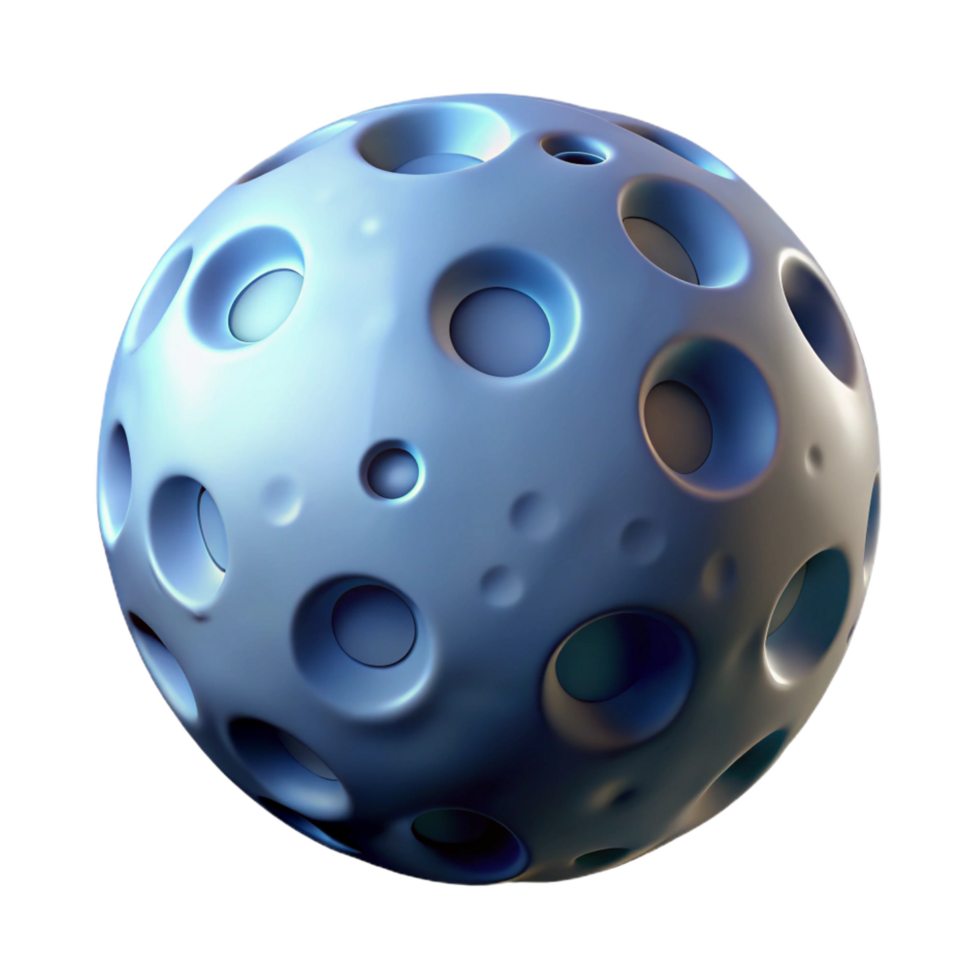 memorable modern Moon with craters NO BACKGROUND with Transparent Background. museum quality png