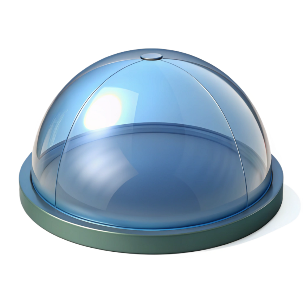 majestic playful organic Skylight dome, NO BACKGROUND with Transparent Background. crisp png