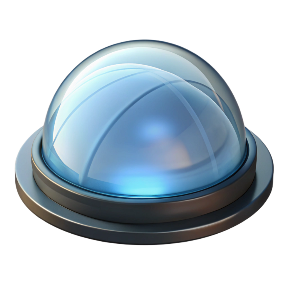 notable baroque Skylight dome, NO BACKGROUND with Transparent Background. high quality png