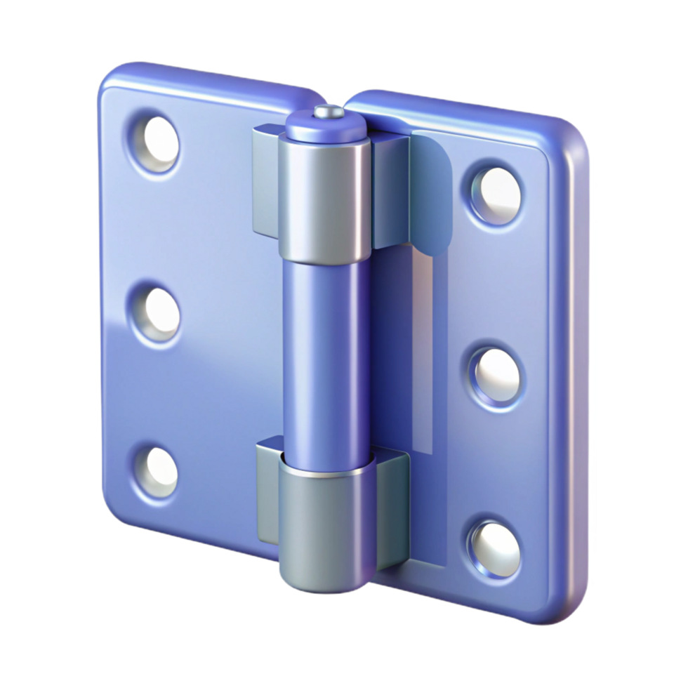 intense dazzling Door hinge, NO BACKGROUND with Transparent Background. professional png