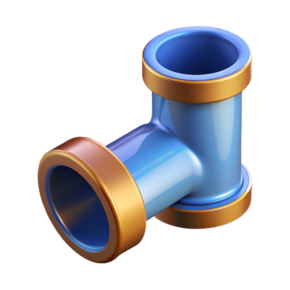 wonderful rustic Plumbing pipe fitting, NO BACKGROUND with Transparent Background. authentic png